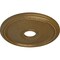 Ekena Millwork Diane Ceiling Medallion (Fits Canopies up to 5 3/8"), 18"OD x 3 5/8"ID x 1 1/8"P, Pale Gold CM18DIPAS - alternate 3